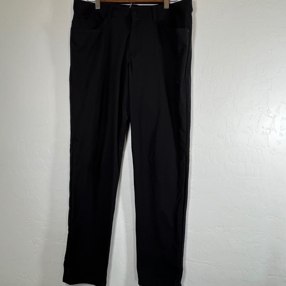 Lululemon ABC Pant Classic Black Mens Size 34 x 31.5 M5426S